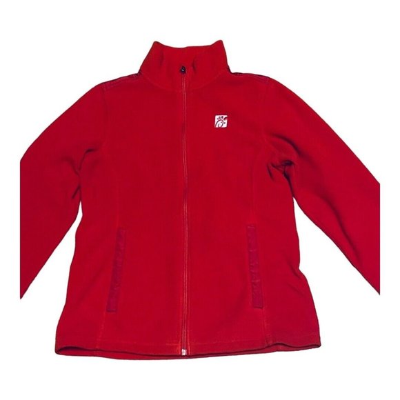 ChickFilA Jackets & Coats Chickfila Softshell Jacket Medium Red